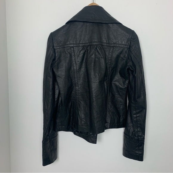 ONLY Limitless Garnet Leather Jacket - Picture 13 of 16